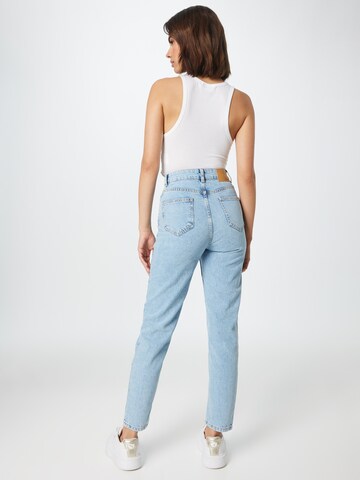 Warehouse Tapered Jeans i blå