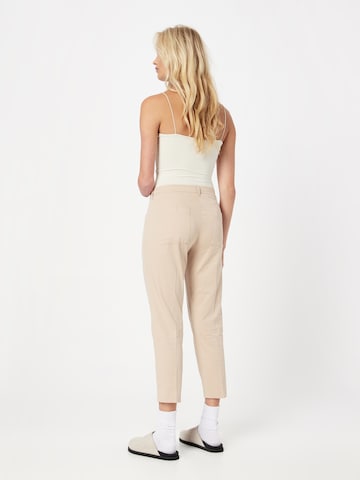 BRAX Regular Trousers with creases 'Maron' in Beige