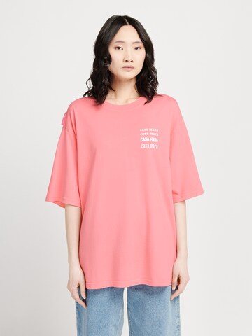 Casa Mara Shirt in Roze: voorkant