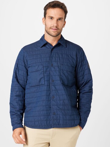 BOSS Orange Between-Season Jacket 'Lutter' in Blue: front