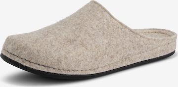 Pantoufle 'Come Home ' Travelin en beige : devant