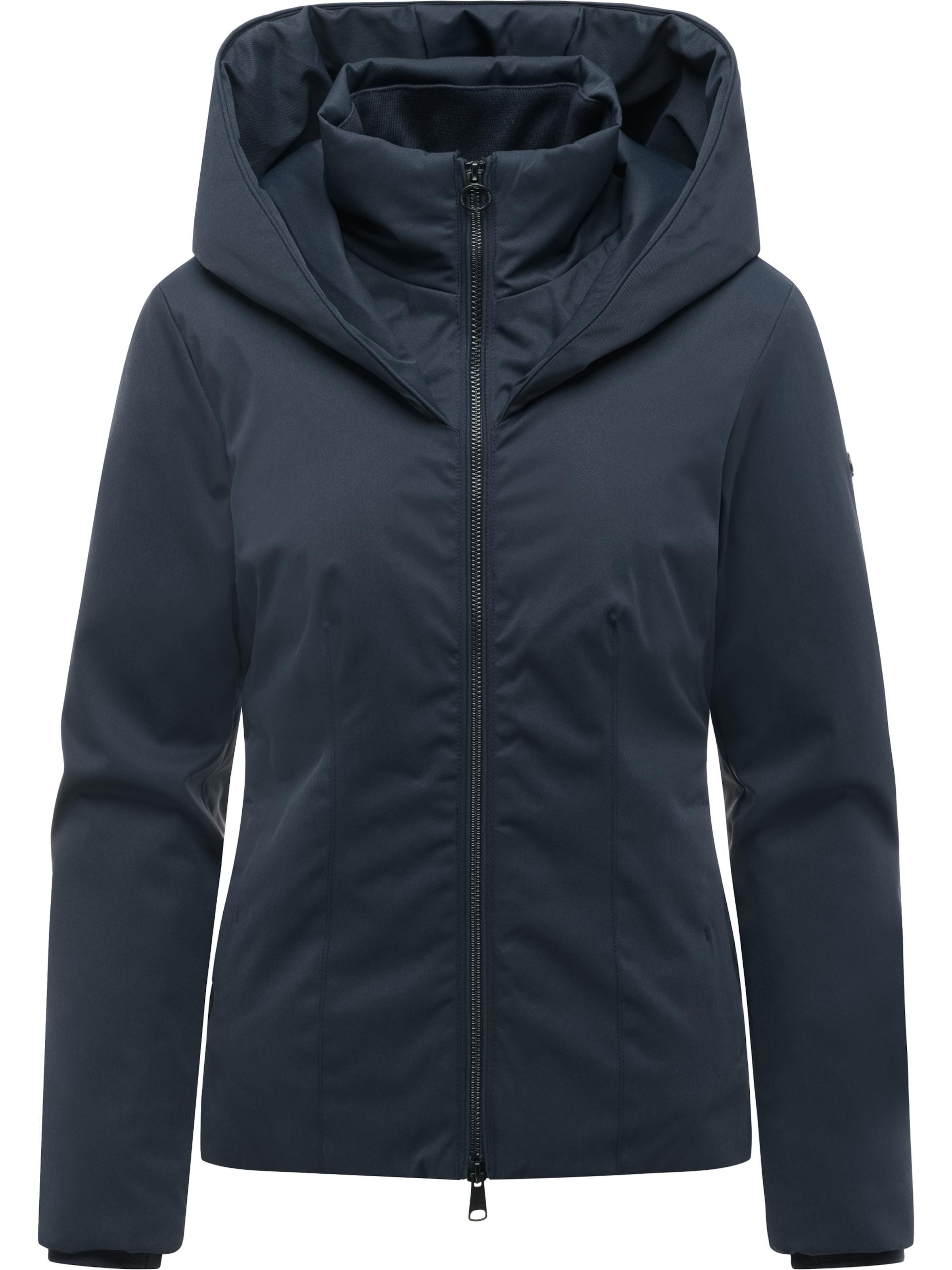 Ragwear Functionele jas 'Annona Y' in Blauw: voorkant