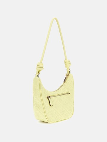 GUESS Schultertasche 'Adelasia' in Gelb