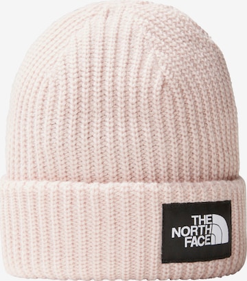 THE NORTH FACE Beanie in Pink: front