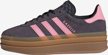 ADIDAS ORIGINALS Platform trainers 'Gazelle Bold' in Grey: front
