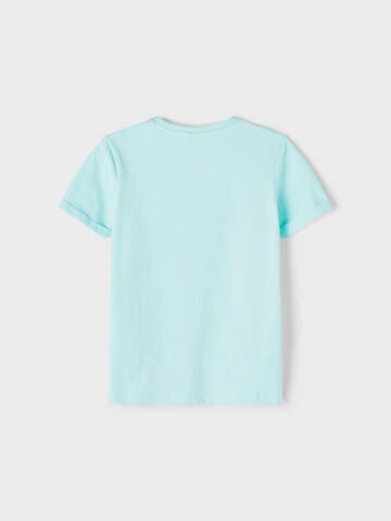 NAME IT T-Shirt 'Vux' in Blau