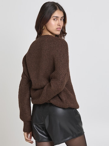 Lilavie Strickpullover ' Peggii ' in Braun