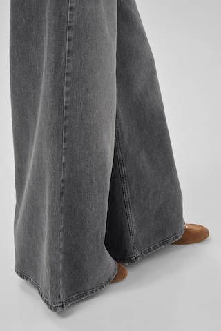 My Essential Wardrobe Wide leg Jeans 'Dicte' in Grey