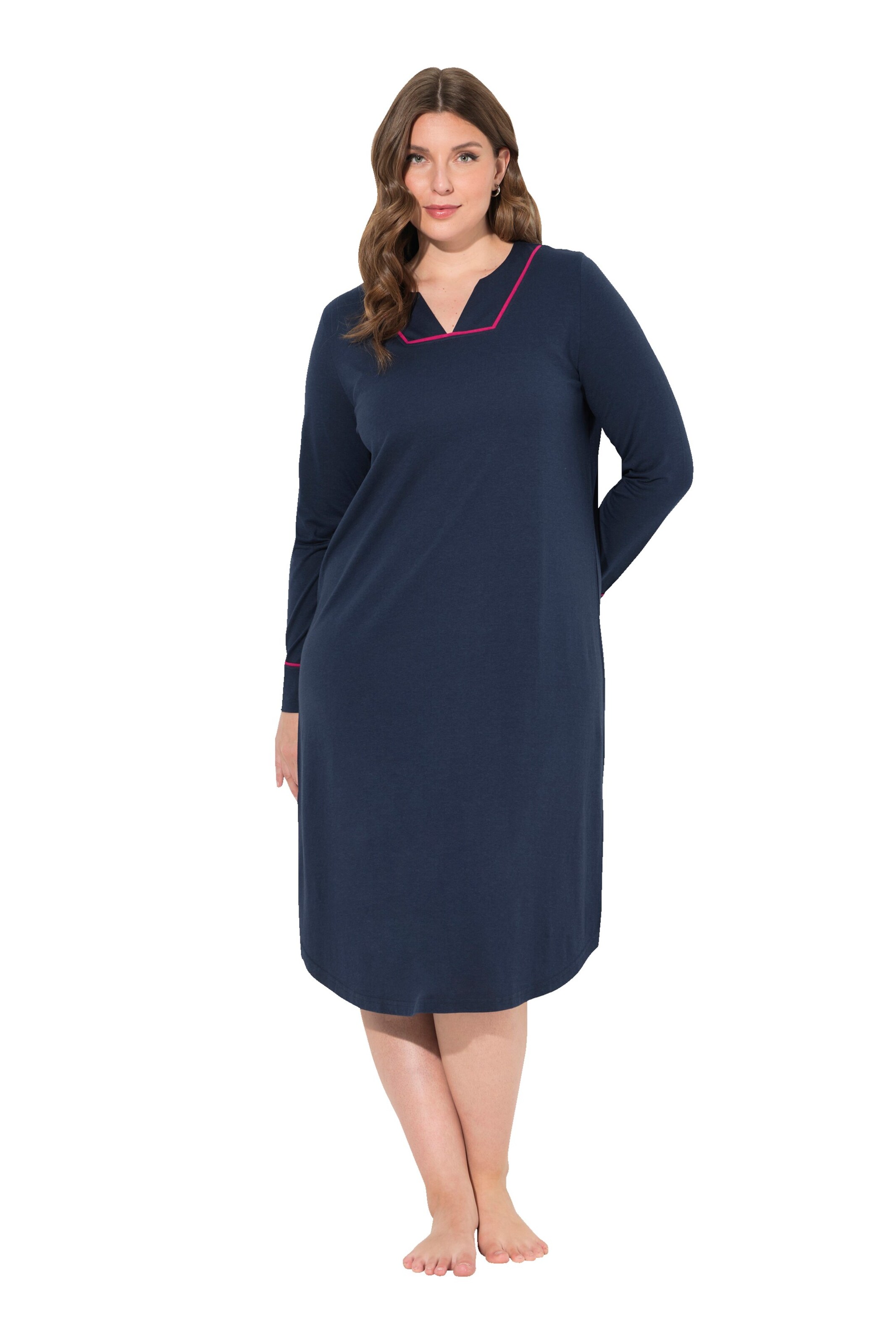 Ulla Popken Nightgown in Blue