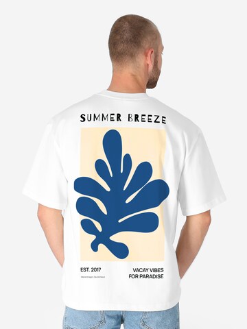 SPITZBUB Shirt 'Coral' in White