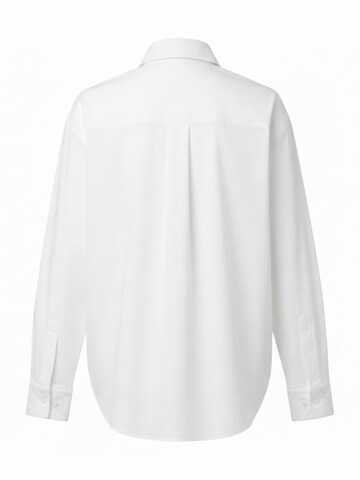 WEARABLE STORIES Bluse 'Tess' i hvid