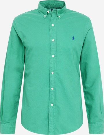 Polo Ralph Lauren Overhemd in Groen: voorkant