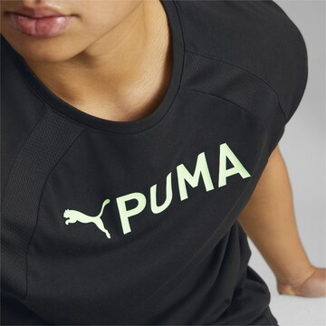 PUMA Sportshirt in Schwarz