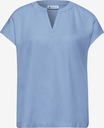 STREET ONE Blouse in Blue: front