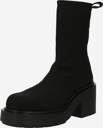 Monki Ankle Boots in Schwarz: predná strana