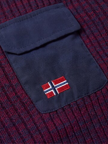 Jan Vanderstorm Pullover ' Bjornberg ' in Rot