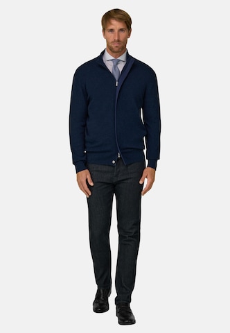 Boggi Milano Gebreid vest in Blauw