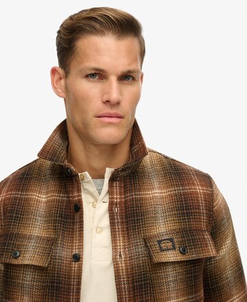 Veste mi-saison 'Miller' Superdry en marron