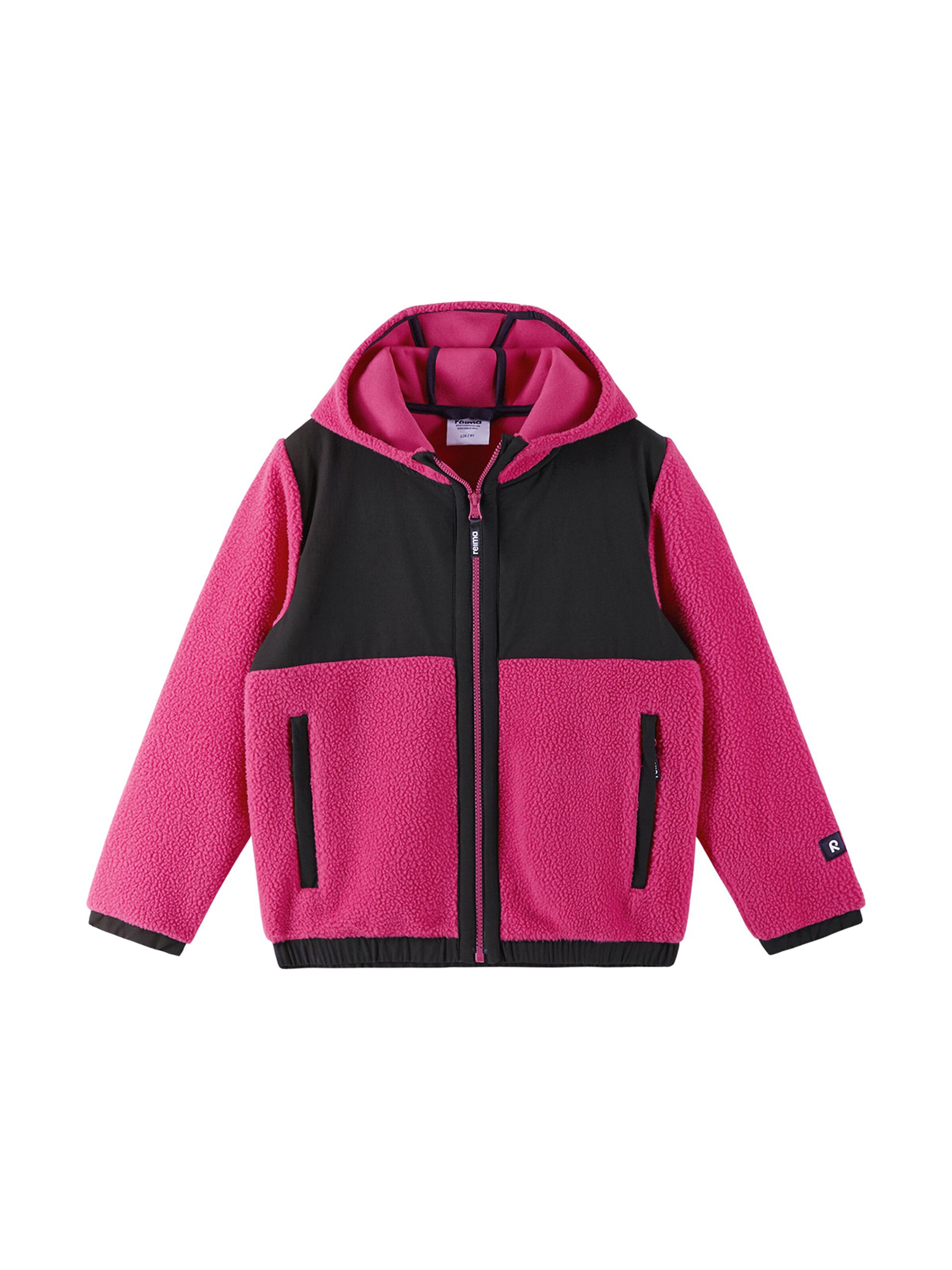 Reima Fleece jacket 'Turbo' in Pink: front