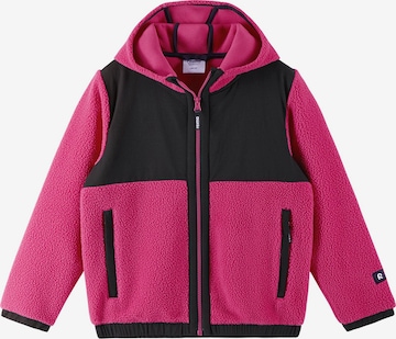 Reima Fleecejacke 'Turbo' in Pink: Vorderseite