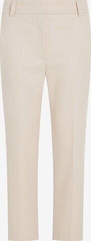 TOMMY HILFIGER Slim fit Pleated Pants in Beige: front