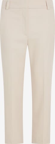 Pantalon à plis TOMMY HILFIGER en beige : devant