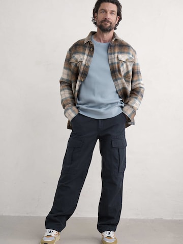 Seasalt Cornwall Regular Hose 'Launchman' in Blau