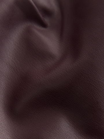 Next Wide leg Bandplooibroek in Rood