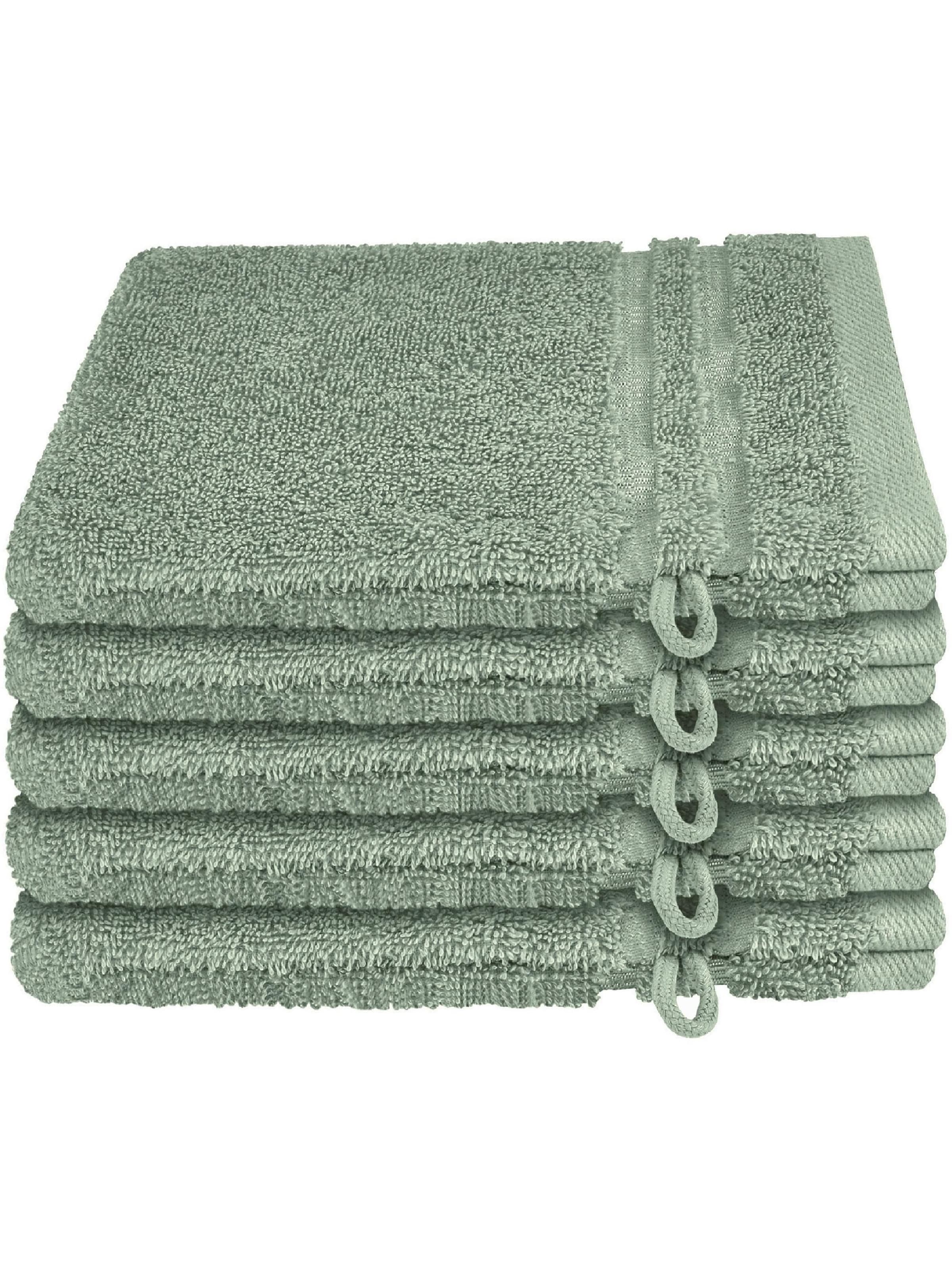 SCHIESSER Handtuch in Grün: Vorderseite