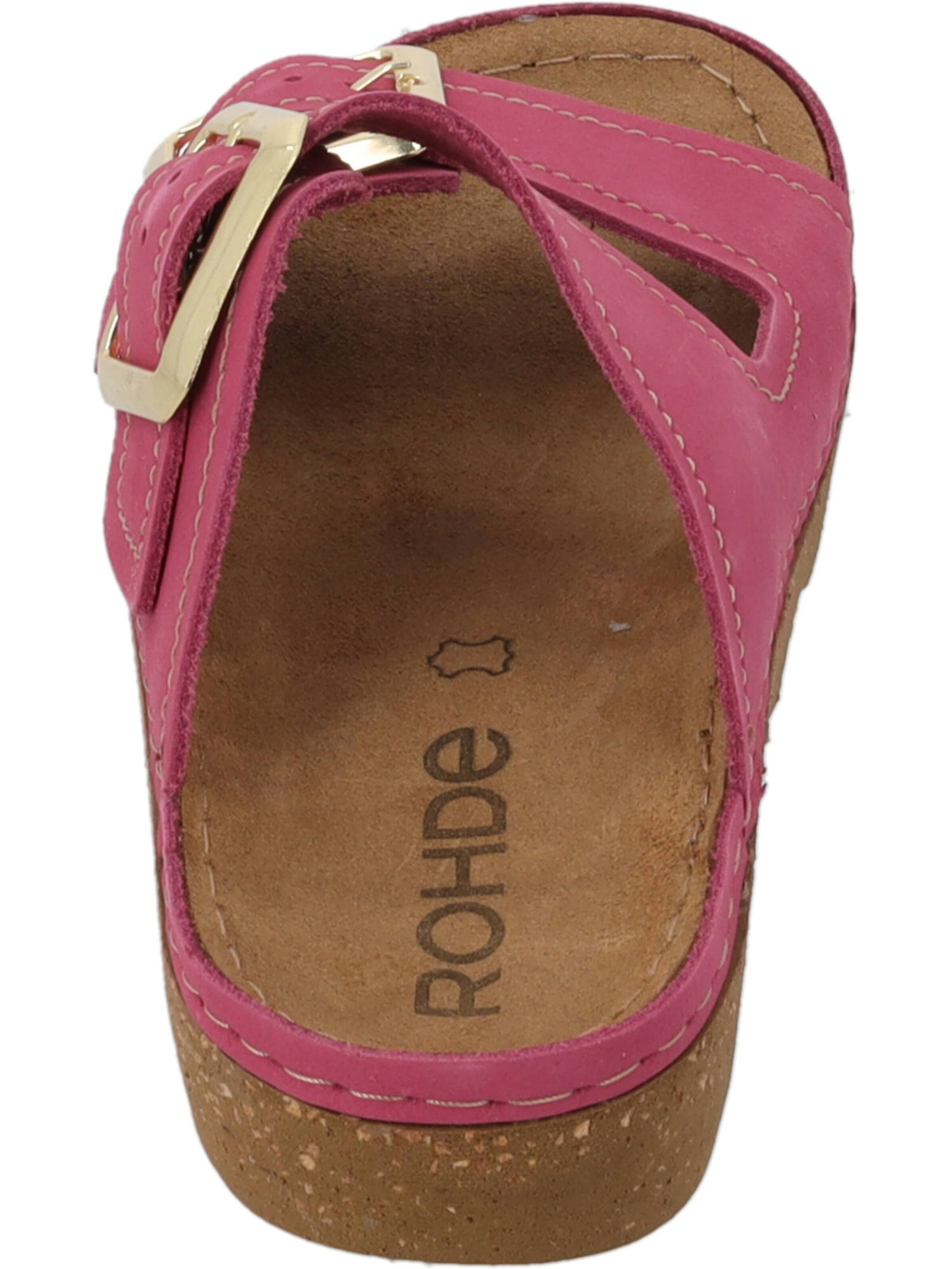 ROHDE Mules in Red