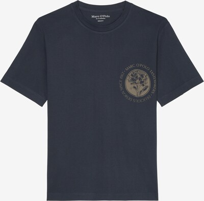 Marc O'Polo T-Shirt in beige / marine, Produktansicht