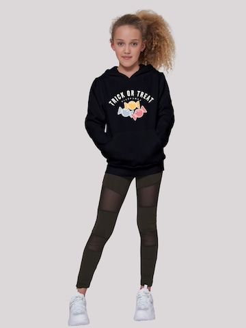 F4NT4STIC Sweatshirt 'Trick Or Treat Halloween' in Zwart