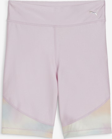 Regular Pantalon de sport 'SUMMER DAZE' PUMA en violet : devant