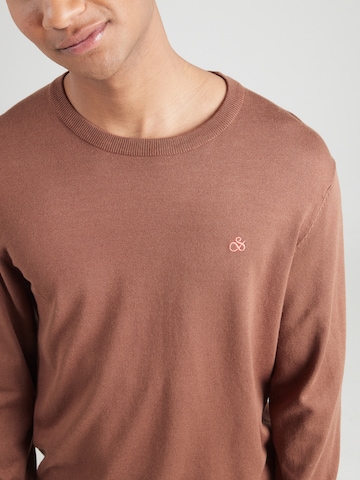 Pull-over 'Seasonal Core' SCOTCH & SODA en marron