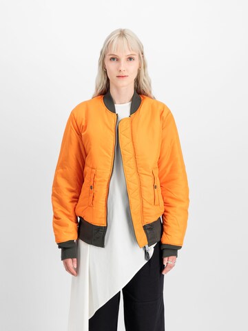 ALPHA INDUSTRIES Between-Season Jacket 'MA-1 Heritage' in Grey