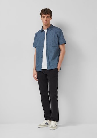 Coupe slim Chemise s.Oliver en bleu