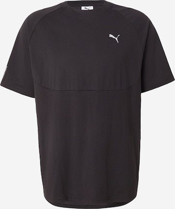 PUMA Функционална тениска 'Pumatech' в черно: отпред
