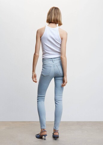 MANGO Skinny Jeans 'soho' in Blauw