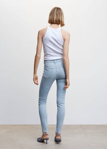 MANGO Skinny Jeans 'soho' in Blauw