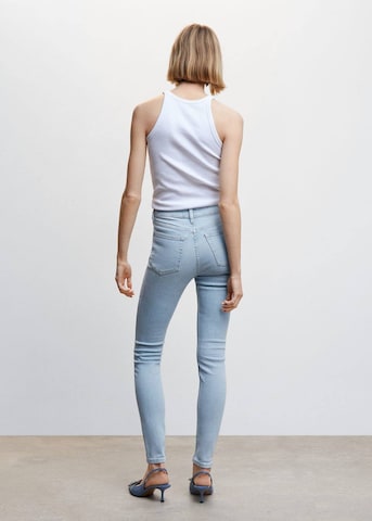 MANGO Skinny Jeansy 'soho' w kolorze niebieski