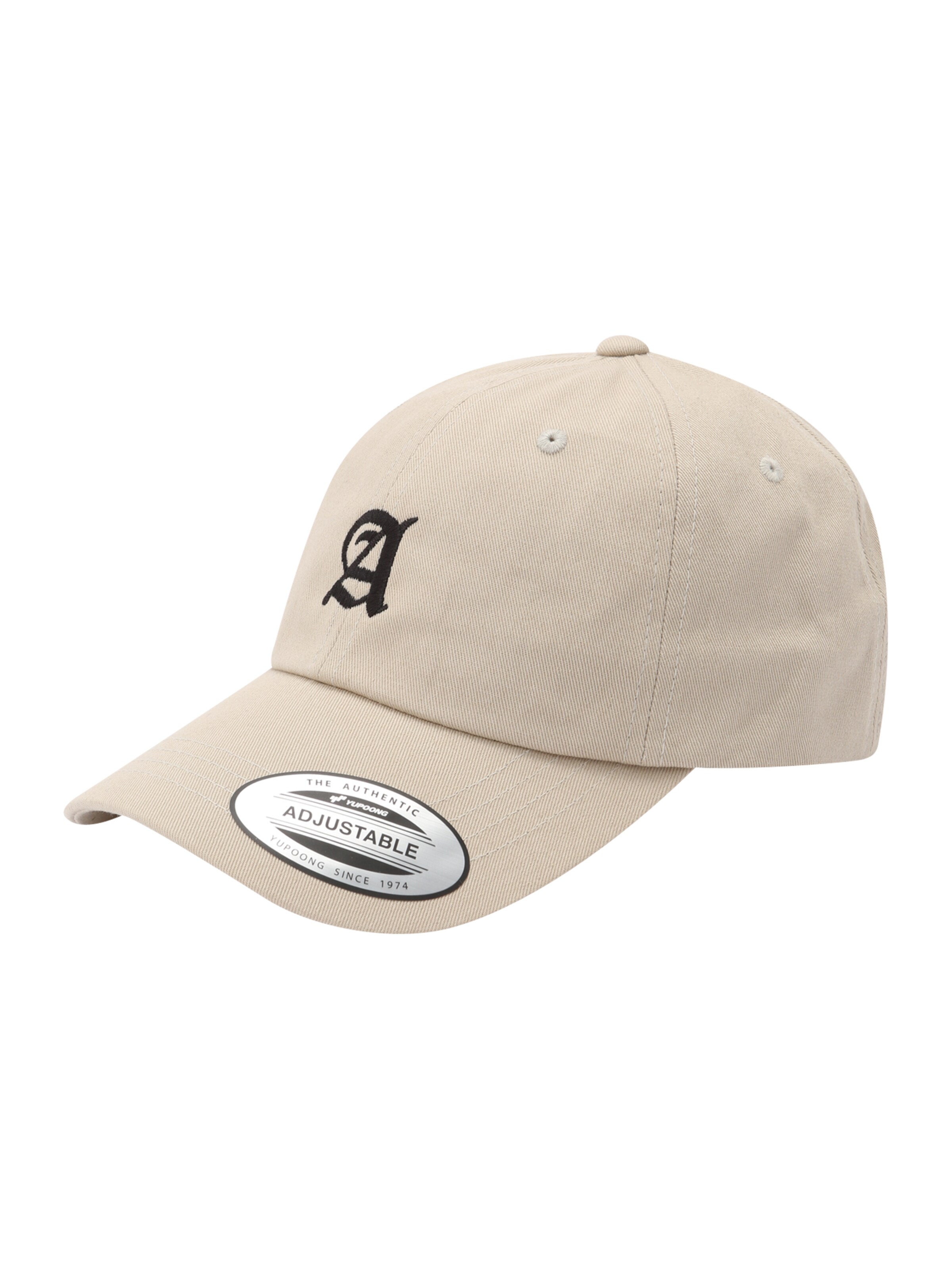 Urban Classics Cap 'Coffee Power' in Grey: front