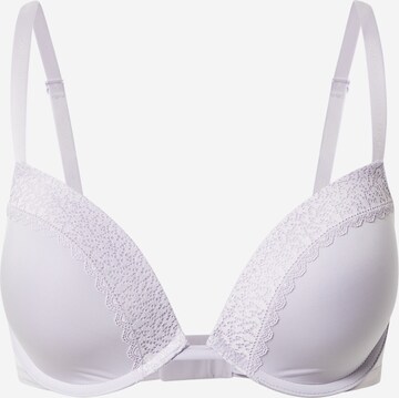 Calvin Klein Underwear Push-up Bra 'Flirty' in Purple: front