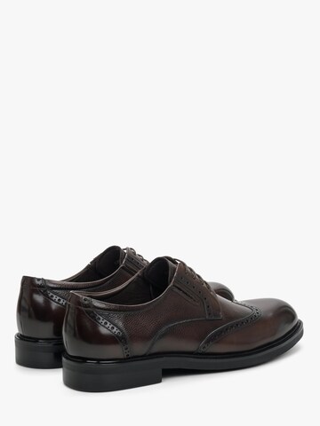 Estro Schnürschuh '288-31'‌‌‌ in Braun