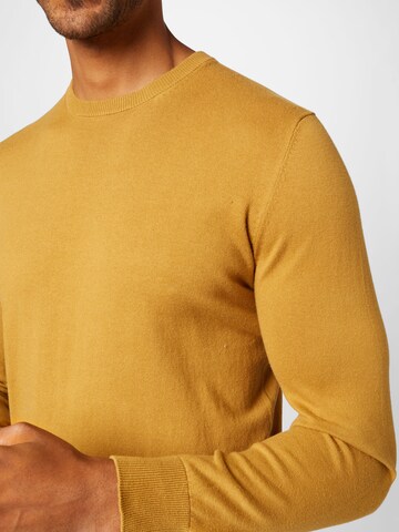BURTON MENSWEAR LONDON Pullover in Gelb