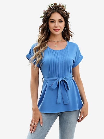 KoJooin Blouse in Blue: front