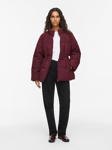 VILA Between-season jacket 'VILAVENDER' in Red