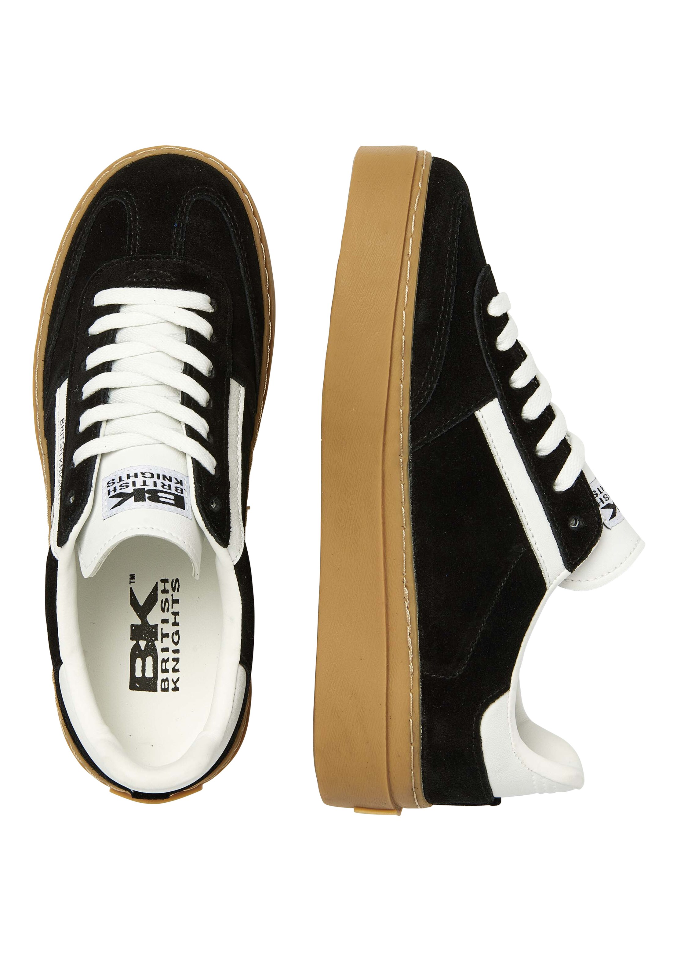 BRITISH KNIGHTS Sneakers 'Re-Issue' in Black