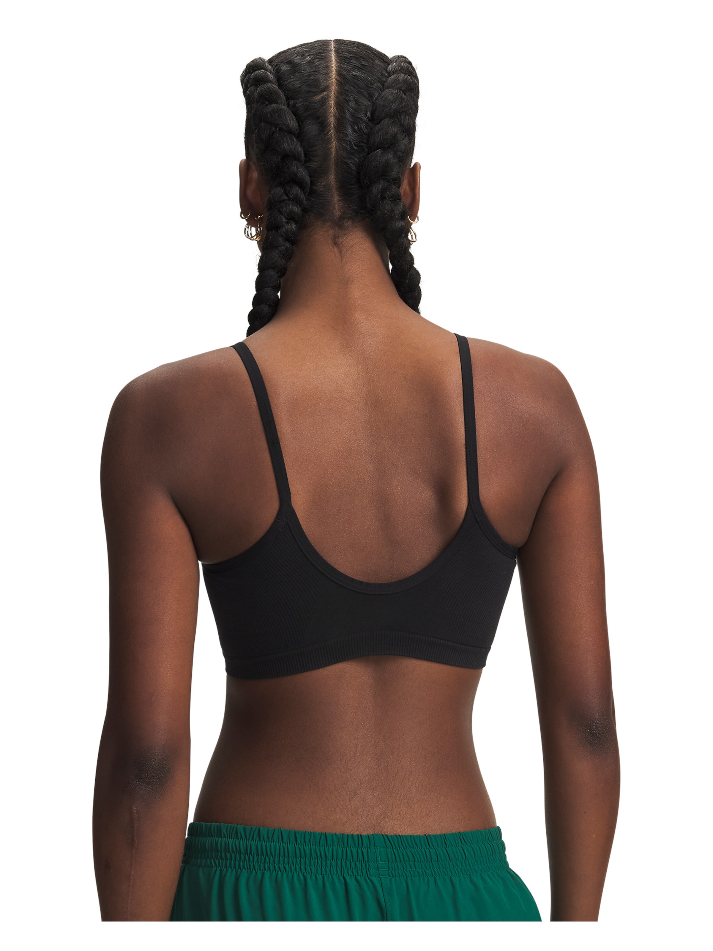UNDER ARMOUR Bustier Sport bh in Zwart