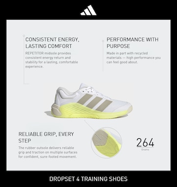 ADIDAS PERFORMANCE Спортивная обувь 'Dropset 4' в Белый