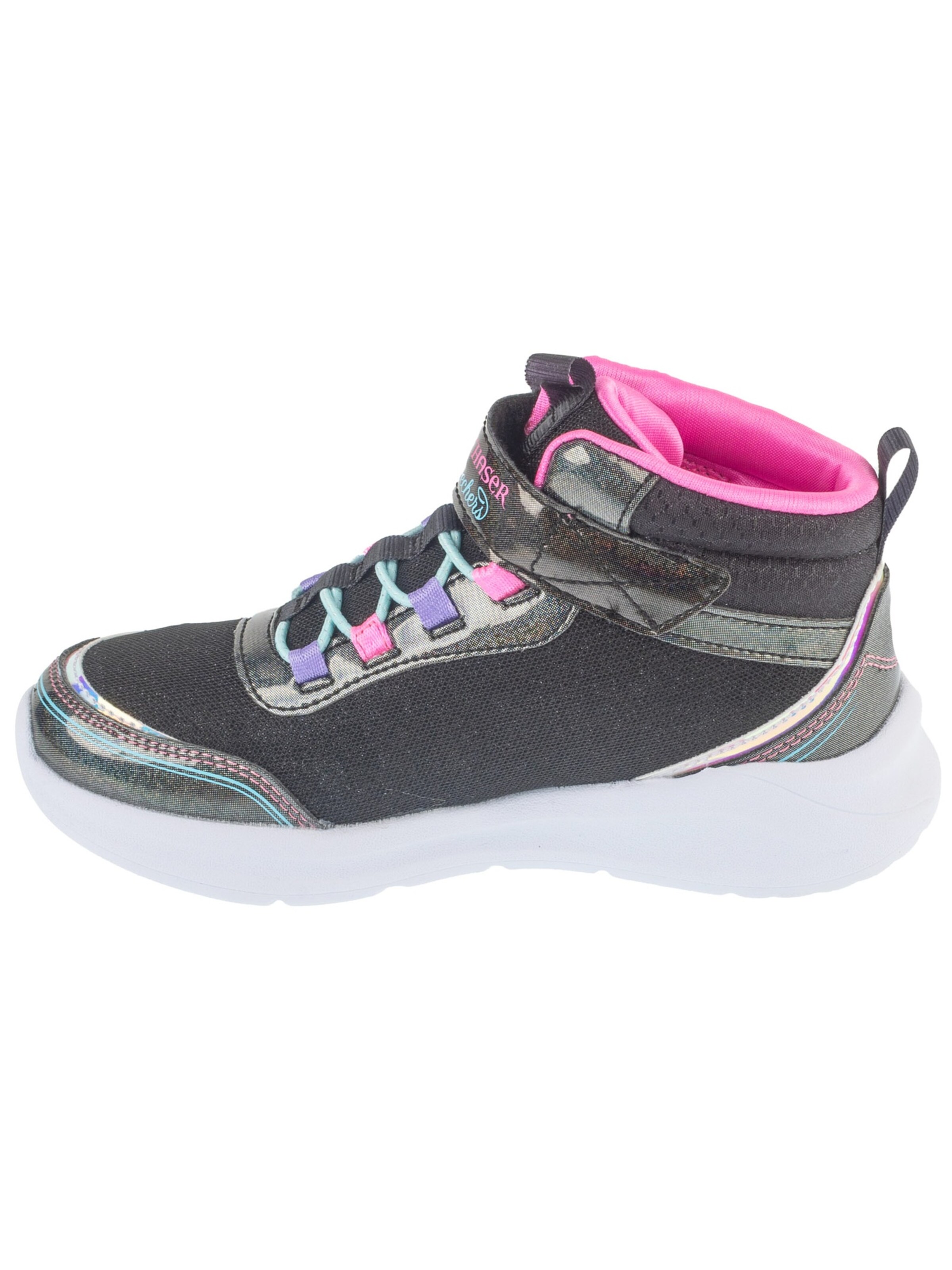 SKECHERS Sneakers 'Unicorn Chaser - Jumping Magic' in Black: front
